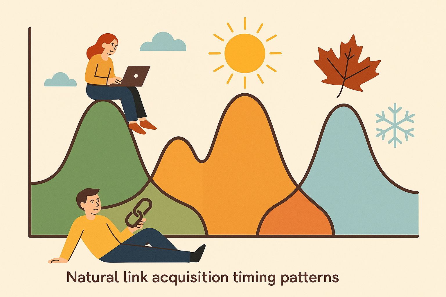 Link Acquisition Timing Patterns Matter